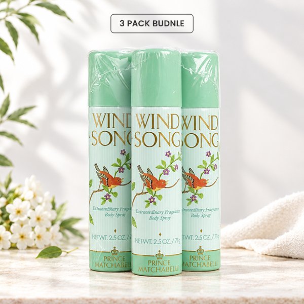 Prince Matchabelli Wind Song Deo for Women 2.5 Oz/ 75 Ml, 2.5 Fl Oz - Image 3