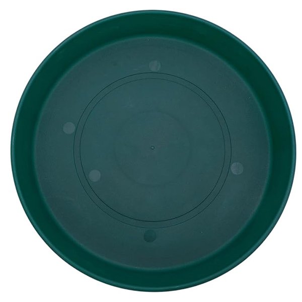 The HC Companies Round Prima Flower Pot Saucers - (Evergreen, Pack of 1) - Image 2