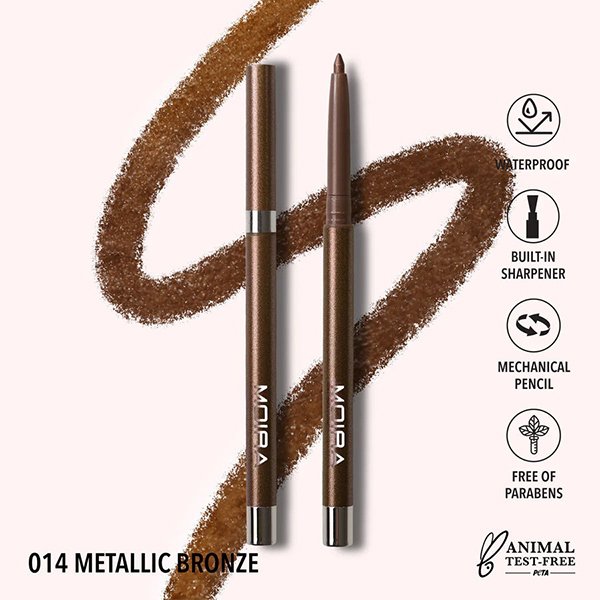 Moira Statement Shimmer Liner (014, Metallic Bronze) - Image 2